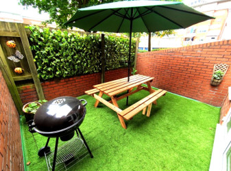 New garden decoration. September 2021
